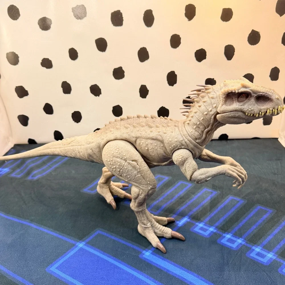 Mattel Jurassic World Indominus Rex Action Figure Kids Gray Dinosaur Toy